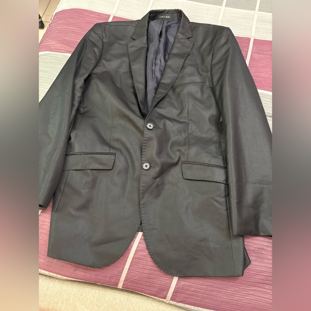 Zara Formal Black Blazer. Size 40.